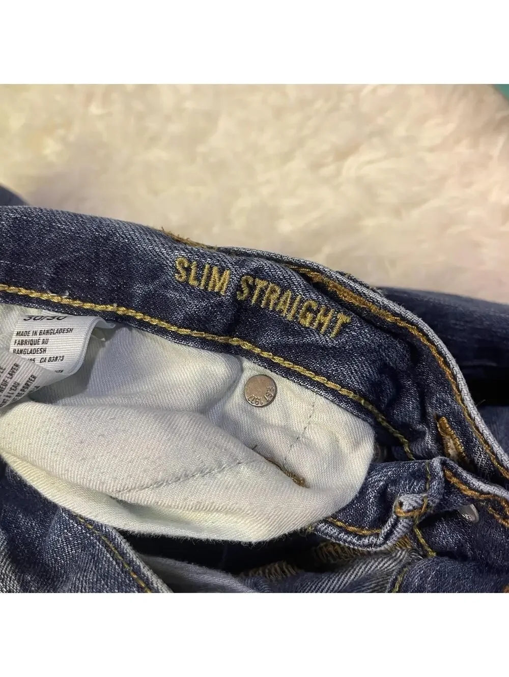 American Eagle Mens Original Slim Straight Jeans 30X30